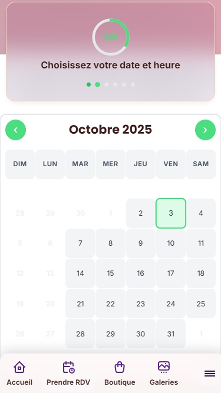 Aperçu du tableau de bord LicoGrow