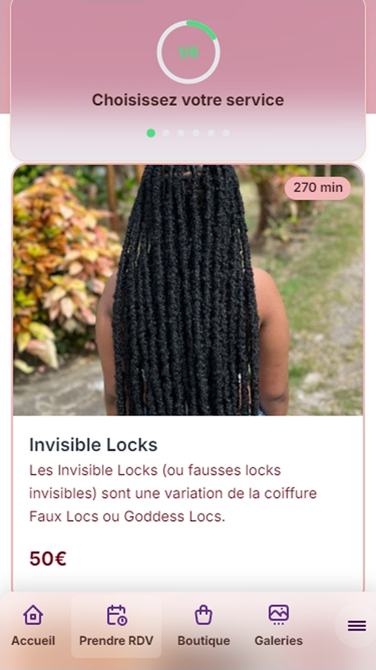 services personnalisées